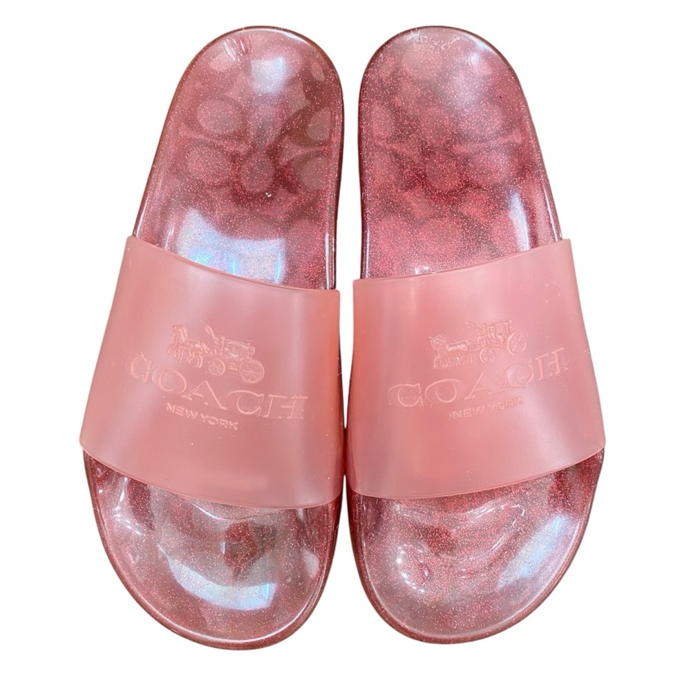 Coach Ulyssa Womens Slide Sandal Pink